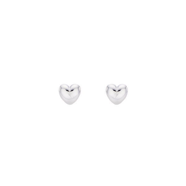 Baby heart earrings (2ea)