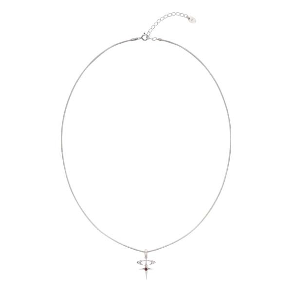 Logo jewel necklace